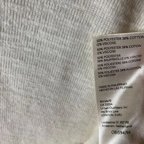 Anthropologie Pilcro Women's Ruffle Front Ivory Pullover Knit Sweater Size Small - Picture 6 of 10